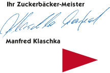 Manfred Klaschka Unterschrift